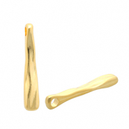 Ciondoli di metallo DQ&reg; barra oro (privo di nichel)