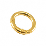 Componenti di metallo DQ portachiavi 20mm oro (privo di nichel)