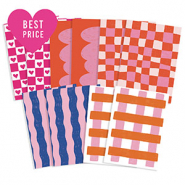 BY31® Espositori bigiotteria in cartoncino assortiti multicolore