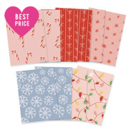 Espositori bigiotteria in cartoncino assortiti di Natale multicolore