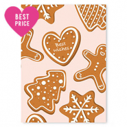 Espositori bigiotteria in cartoncino "Best wishes" rosa-marrone