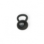 Ciondoli accattivanti kettlebell "10kg" nero-grigio scuro-bianco