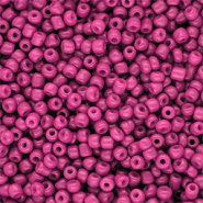 Perline di vetro rocailles 8/0 (3mm) rosa hot