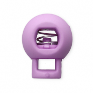 Componenti colorati chiusura stopper per cordoncino palla lilla