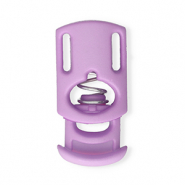 Componenti colorati chiusura stopper per cordoncino rettangolo lilla