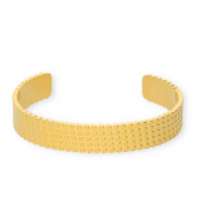 Bracciali in acciaio inossidabile bangle punti oro