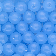 DQ&reg; Perline in acrilico 14 mm lucido blu