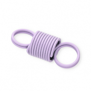 Componenti colorati connettore a molla a spirale viola chiaro