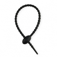 Componenti colorati fascetta in silicone nero