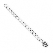 BY31® Componenti in acciaio inossidabile allungatrice set spirale argento