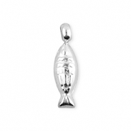 BY31® Ciondoli in acciaio inossidabile pesce argento