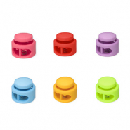 Componenti colorati chiusura stopper per cordoncino tonda multicolore
