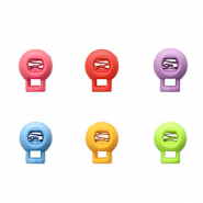 Componenti colorati chiusura stopper per cordoncino palla multicolore