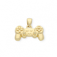 Metallo TQ in ottone ciondolo controller oro