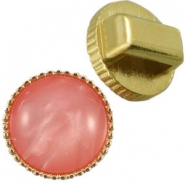 Castone/passante Cuoio® vintage oro