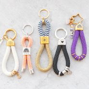 Prodotti speciali Portachiavi DQ Mix & Match con cordoncino intrecciato