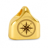 Portachiavi DQ Mix & Match con cordoncino tubolare intrecciato Terminali di metallo DQ Mix & Match