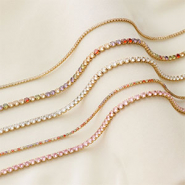 Set di ispirazione Suggerimenti per l’abbinamento di bracciali e collane in acciaio inossidabile con zirconia