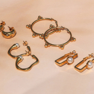 Novità Orecchini in acciaio inossidabile alla moda