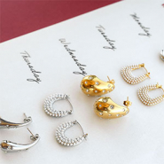 Novità Nuovi splendidi orecchini in acciaio inossidabile