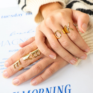 Novità Musthave! anelli in acciaio inossidabile