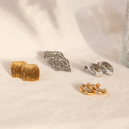 Novità Orecchini e bracciali in acciaio inossidabile 