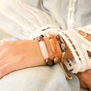 Set di ispirazione Creare gioielli unici con i distanziatori in pietra naturale