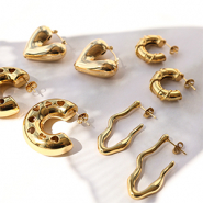 Set di ispirazione Crea una splendida collezione con orecchini in acciaio inossidabile già pronti