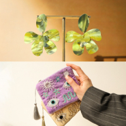 Set di ispirazione Mix & match BY31® pochette & orecchini in resina