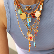 Novità Ciondoli in acciaio inox e smalto