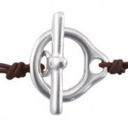 Perline di metallo DQ color argento antico Componenti di metallo DQ color argento antico