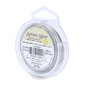 Artistic Wire 20 Gauge acciaio inossidabile
