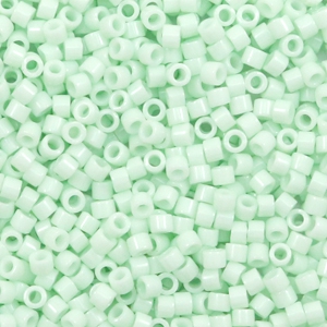 Perline Miyuki Delica 11/0 Opaque light mint green DB-1496-1
