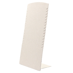 Espositore per bigiotteria di lino grande lino - grigio