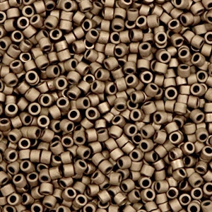 Perline Miyuki Delica 11/0 Metallic matte dark bronze DB-322