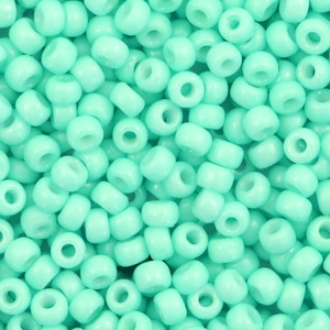 Rocailles Miyuki 8/0 Duracoat opaque catalina green 8-4472