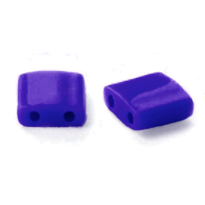 Perline Miyuki tila 5x5mm Opaque cobalt  blue TL-414