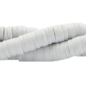 Perline Katsuki 4mm grigio ghiaccio chiaro