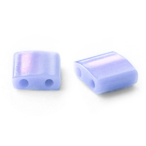 Perline Miyuki tila 5x5mm Opaque luster light periwinkle blue TL-446