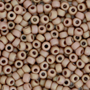 Rocailles Miyuki 8/0 Opaque glazed frosted rainbow lavender 8-4694