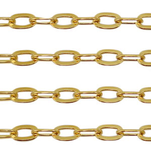 Componenti in acciaio inossidabile catena a rol&ograve; ovale anchor cable links oro