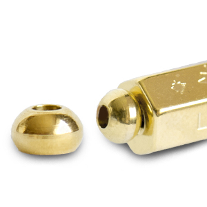 Message beads C.U.S&reg; per bigiotteria terminal oro (privo di nichel)