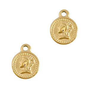 Ciondoli in acciaio inossidabile moneta oro