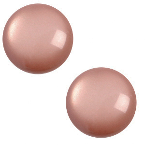 Cabochon Polaris Elements 7 mm classico Lucido rosso blush