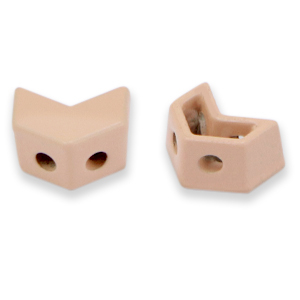 Perline Tile freccia rosa polvere