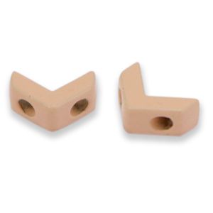 Perline Tile freccia rosa polvere