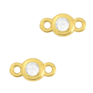 Distanziatori di vetro Crystal Glass 3mm cristallo-oro