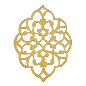 Ciondoli in acciaio inossidabile boh&eacute;mien oro