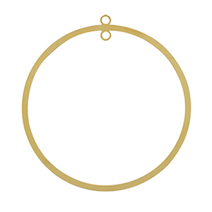 Ciondoli in acciaio inossidabile 52mm oro