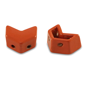 Perline Tile freccia rosso corallo